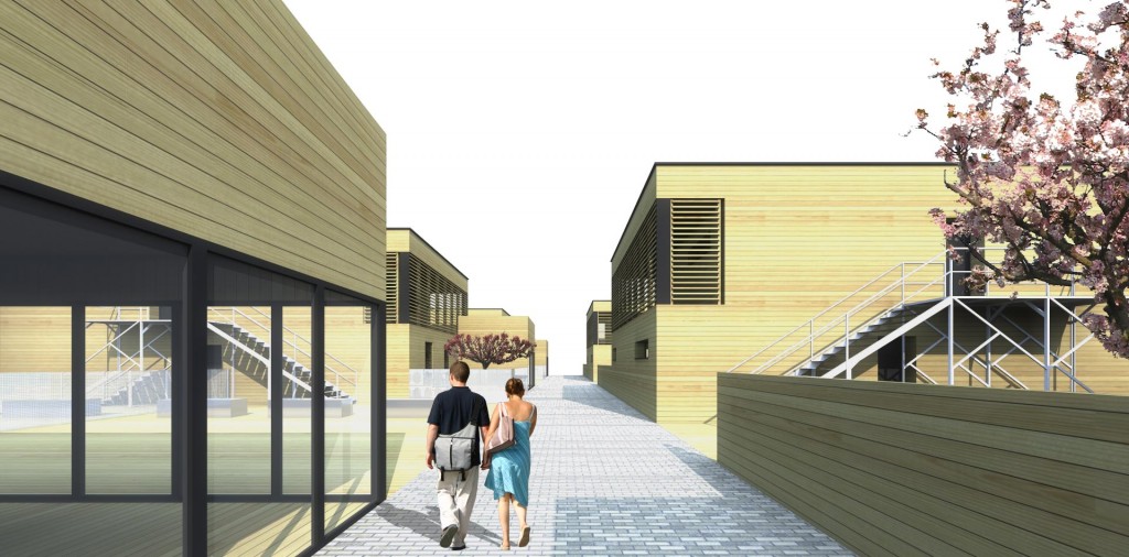 un quartier vert pour la ville, piéton et cyclable, alliant qualité de vie et qualité environnementale