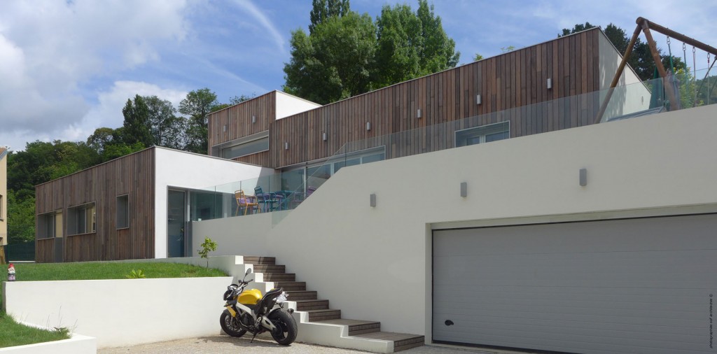 Sof Architectes Maison contemporaine à Montlignon (95)